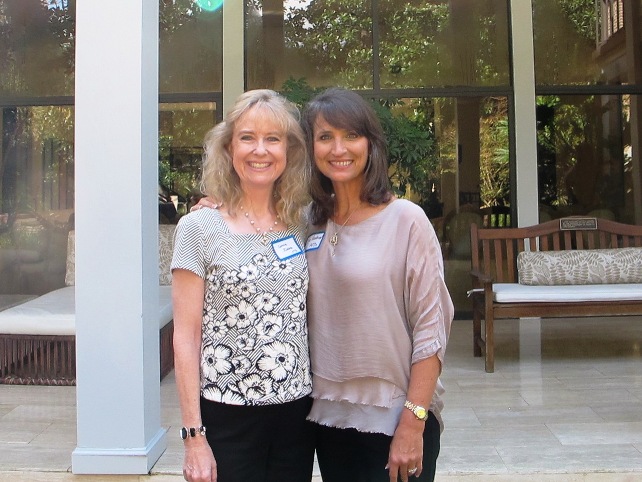 Connie Zieba and Rie Hoehner