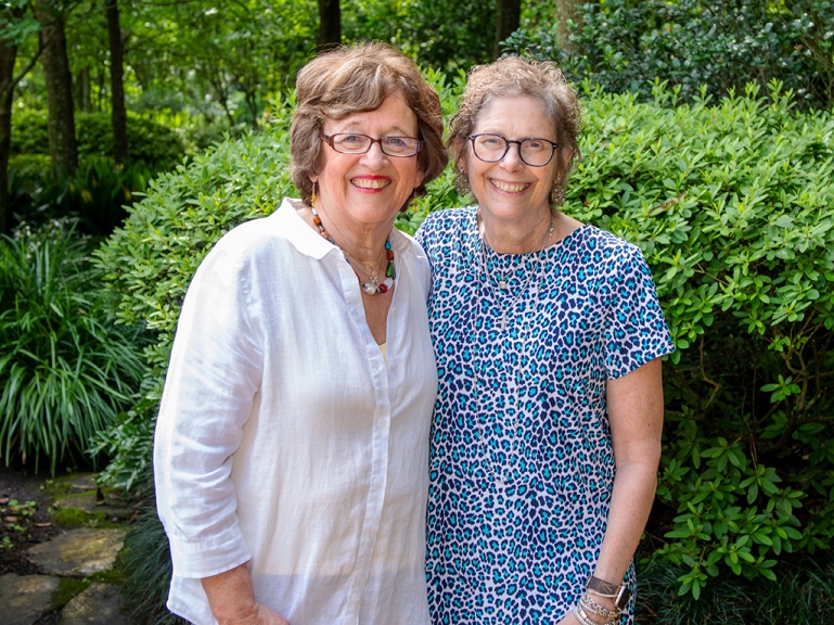 Liz Arend and Jennie Baker