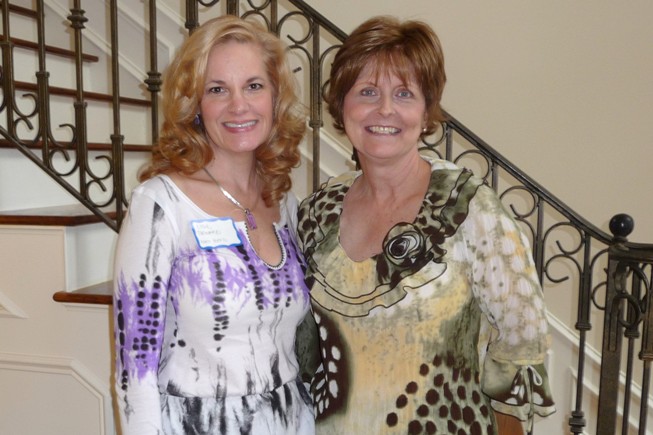 Lisa Seward, Delta Gamma, and Donna Kent, Chi Omega Fort Bend