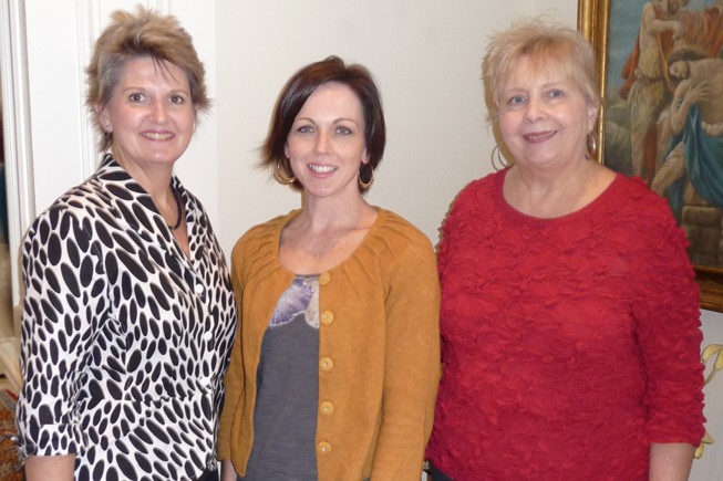 Christina Kluth, Delta Delta Delta, Kari Heuring, Chi Omega, Lorie Coffelt, Alpha Delta Phi NW Harris County