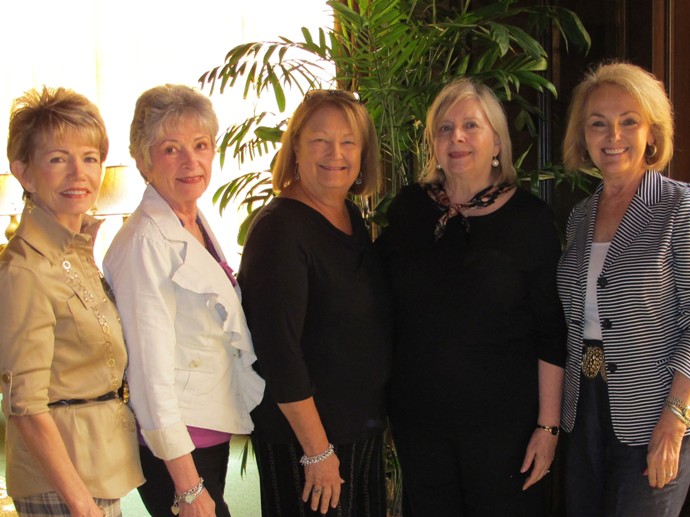 Pam Staples, Grace Anne Baker, Polly Kent, Lorie Coffelt, Karen Ledbetter Area Panhellenics 2012