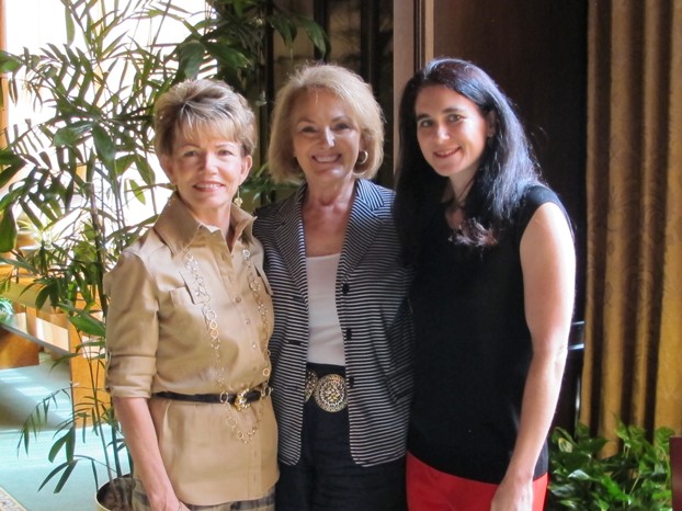 Pam Staples, Karen Ledbetter, Kathryn Vernau Kappa Delta and Advisor