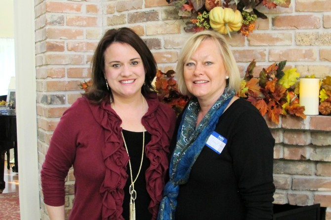 Carol Stevens and Tracey Nelson area