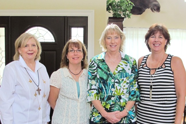 Lorie Coffelt, Susan Banks, Melanie Frank, Leslie Lampi area