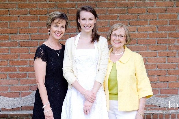 Julie Sykes (Katie's Mother), Katie Sykes, Alpha Chi Omega, Agnes Bourgeois (Katie's Grandmother) winners