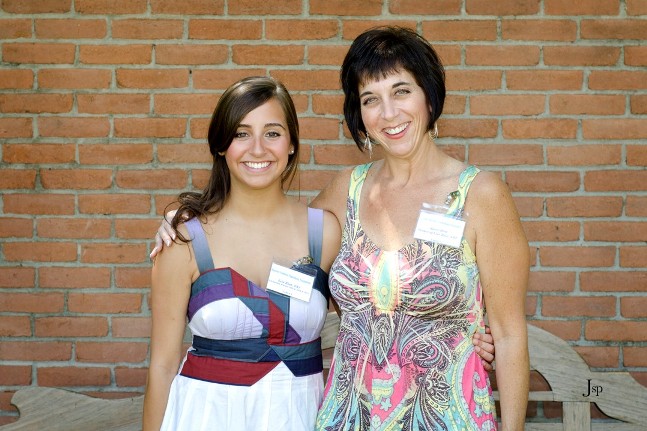 Erin Blatt (Kappa Kappa Gamma Scholarship Winner) and Sherri Blatt (Mother) Sherri Blatt and Erin Blatt