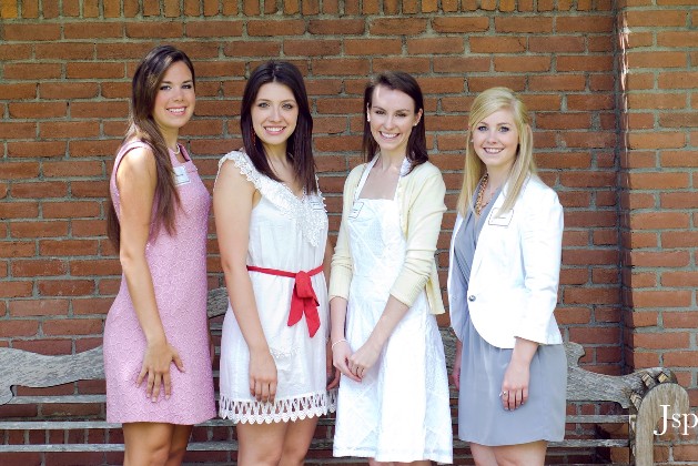 Alpha Chi Omega: Haley Boyd (UH), Tyna Garza (UH), Katie Sykes (A&M), Erin Gorman (TCU) winners