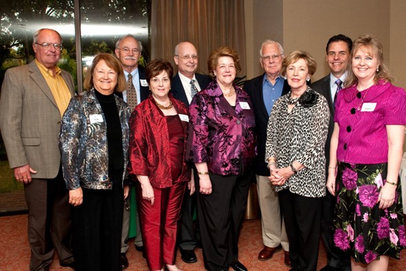 Joe & Polly Kent, Rick & Anna Riseden, Rolland & Sherry St. Aubin, Charles & Sue Brennig, John-David & Connie Zieba, Photo by Danny Oliver Chairs