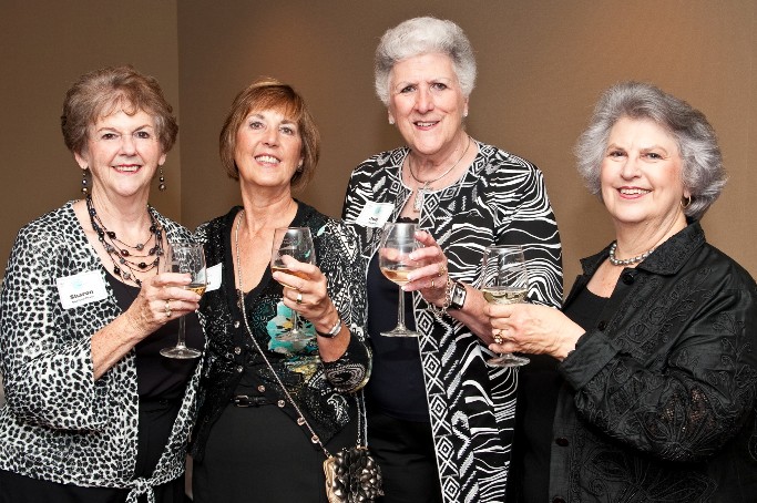 Sharon Shelton-Pease, Patti Gillies, Judy Harwell, Toni Post, Photo by Danny Oliver Delta Zeta