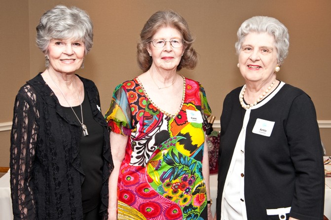 Francis Foote, Carol Coleman, Artie Crawford, Photo by Danny Oliver Phi Mu