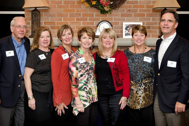 Ron & Jane Brownlee, Robin Lloyd, Pam Staples, Linda Farr, Denise & Ed Knight, Jordan Scheiner Photography Kappa Delta