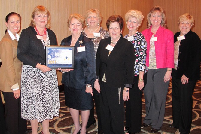 SBEF Good Neighbor Banquet: Pam Jarrett, Analyn Anderson Lee, Marilyn Lynch, Lorie Coffelt, Anna Riseden, Candace Turner, Connie Zieba, Joni Landon rif