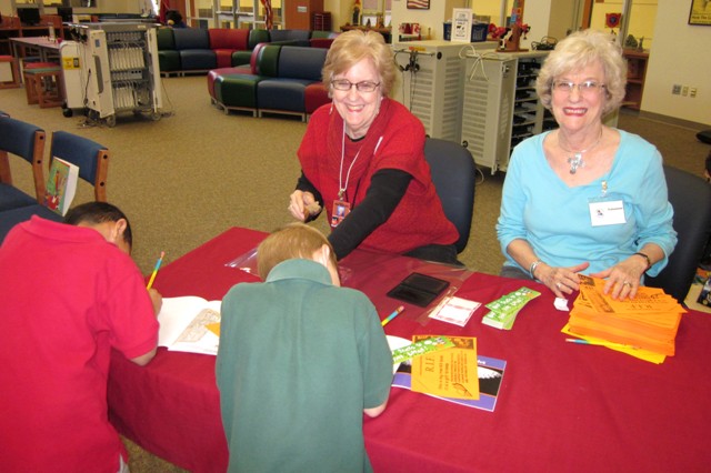 Marian Schreiber and Marcia Tait, Alpha Delta Pi RIF 2011